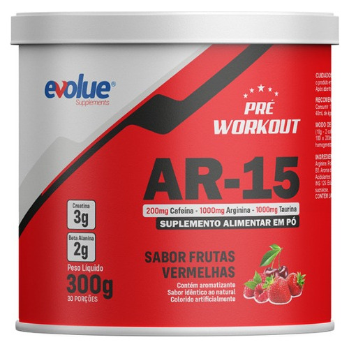 Pre Entreno Evolue Ar-15 300gr