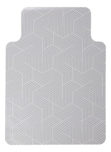 Protector Piso Design 91x122 Gris D-4