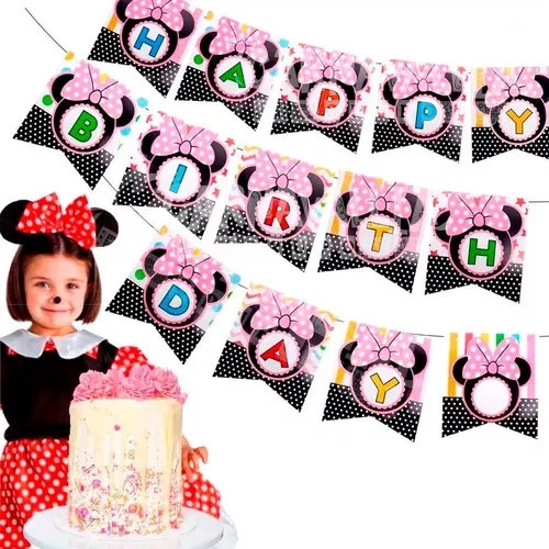 Decoración Fiestas y Cumpleaños Minnie Mouse