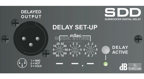 Modulo Delay Para Sub S10/s20 Db Technologies