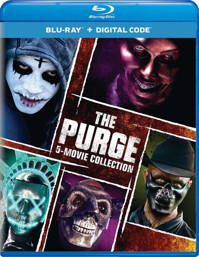 La Purga Coleccion 1 2 3 4 5 Boxset Peliculas Blu-ray