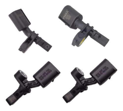 Kit 4 Sensor Freio Abs Audi A1 A3 Q3 Rs3 S3 Tt Vw Passat Fox