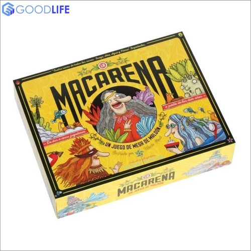 Imagen 2 de 10 de La Macarena Juego De Mesa Maldón Cartas Ilustración Montt