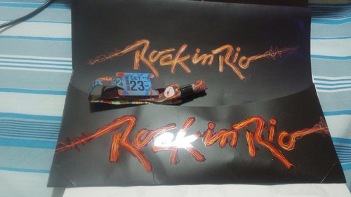 Par De Ingressos Show Do Guns'n Roses - Rock'n Rio 23/9