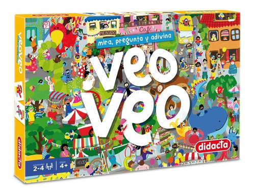 Veo Veo Juego De Mesa Didacta - Espacio Regalos