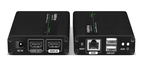 Extensor Vídeo E Dados Kvm Vex 3060 Kvm G2 Intelbras