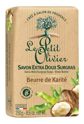 Jabon Extra Suave Karite 250 Grs - Le Petit Olivier