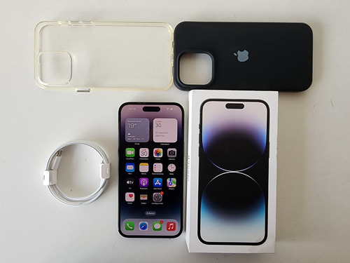 iPhone 14 Pro Max 256 Gb Bateria Al 97% + Caja Y Cable