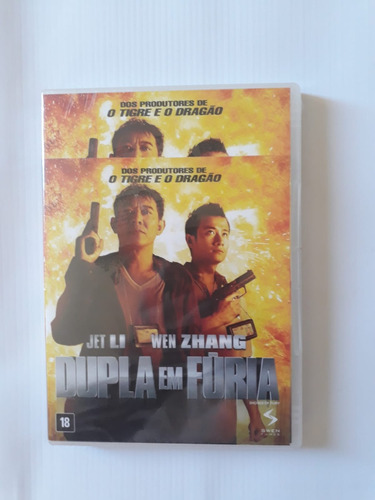 Blu-ray + Dvd Dupla Em Fúria (2013) - Jet Li - Novo Lacrado
