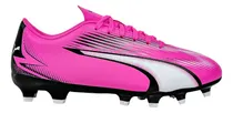 Comprar Kit Taquete Puma Futbol Morado  Negro +  Balon Puma Original