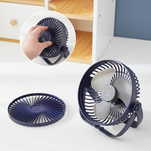 Ventilador Personal Pequeño, Ventilador De Escritorio Negro