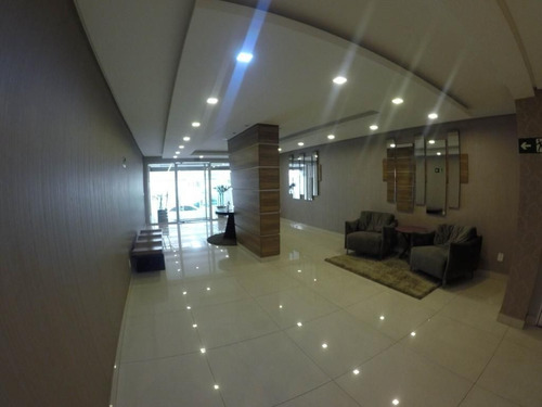 Imagem 15 de 27 de Apartamento Frente Rua Semi Mobiliado, Com 3 Dormitórios, Varanda Gourmet À Venda, 88 M² Por R$ 540.000 - Vila Guilhermina - Praia Grande/sp - Ap3678