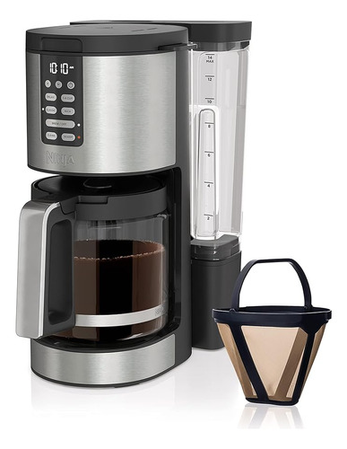 Cafetera Ninja Xl Programable De 14 Tazas Color Negro (Reacondicionado)
