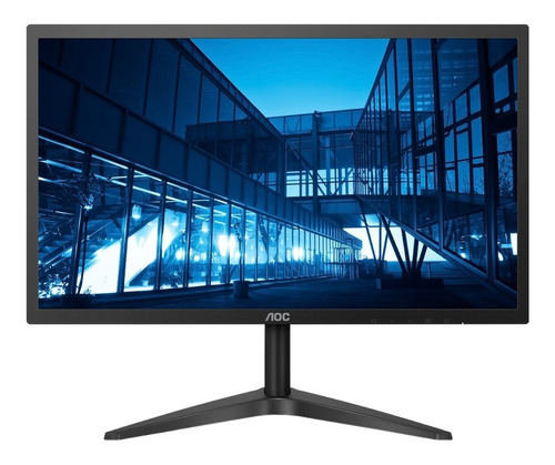 Monitor Aoc Led 22b1h 21.5'' Widescreen Full Hd Hdmi/vga Cor Preto 110V/220V