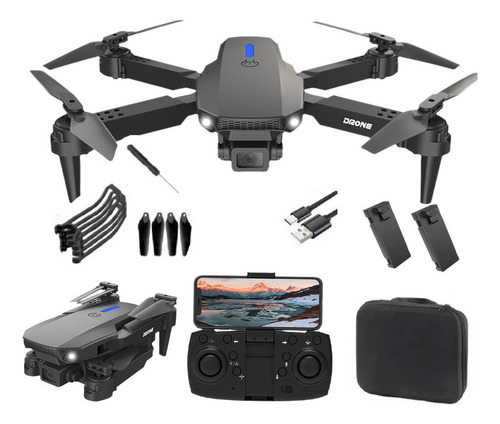 1 Drone Profesional Barato Con 2 Cámara 2 Baterías [u]