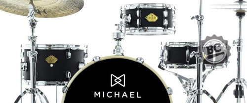 Bateria Michael Legacy Slim Compacta Matte (shellpack)