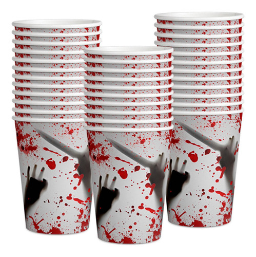 . Set De 10 Vasos Desechables For Celebraciones, Vajilla De