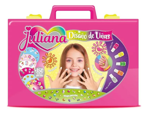 Valija Juliana Grande Diseño De Uñas Con Esmaltes