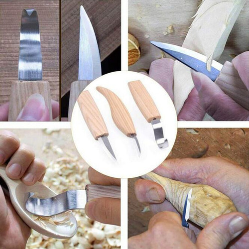 Juego De 4 Herramientas Para Cortar Madera, Cortador Manual,