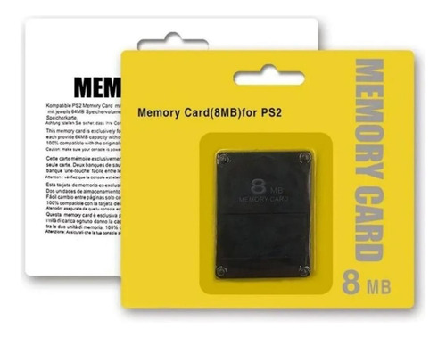 Cartão De Memória 16mb Para Playstation 2 - Memory Card Ps2