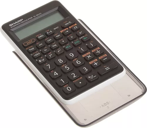 Calculadora Científica de Engenharia Sxbd 2 linhas, adequada para escola e  negócios (preto)