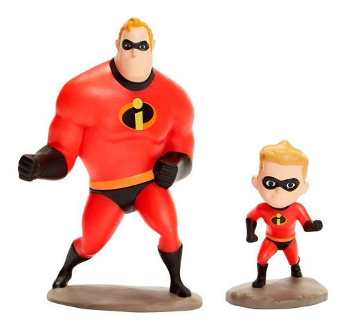 Los Increibles Set Mr Increible Elastigirl