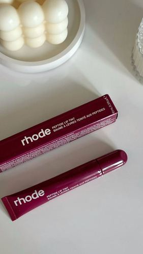 Peptide Lip Tint Rhode Hailey Bieber Balsamo Con Color 2pz