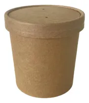 Comprar Envase Tina Kraft 12 Onzas Helado O Sopa Con Tapas Kraft
