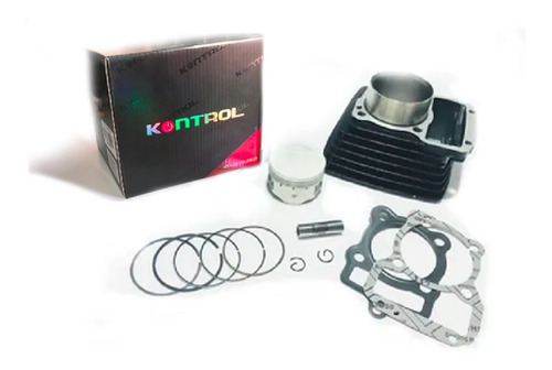 Kit Cilindro Piston 160cc Akt 125 Evo Ne Ttr Sl Cr4 R3 Nkd 