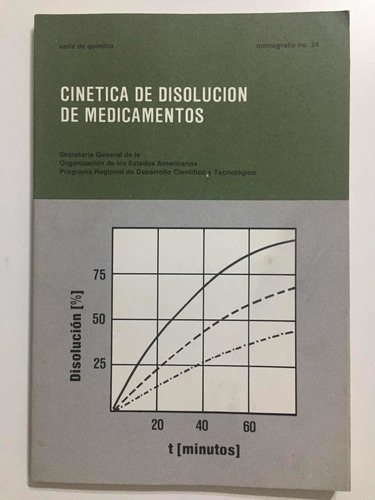 Cinética De Disolución De Medicamentos Serie Química. 1ra Ed