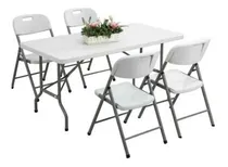 Comprar Juego De Camping Mesa Y Sillas Reforzadas Plegables Lusqtoff