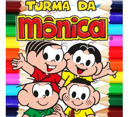 100 Desenhos da Turma da Mônica para Colorir e Imprimir - Online