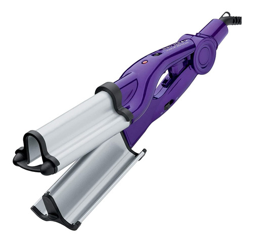 Waver De Cerámica Para Ondas De Cabello  Color Morado