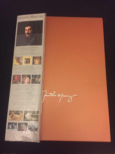 Freddie Mercury Solo Collection Caja Libro Cds Dvds Queen