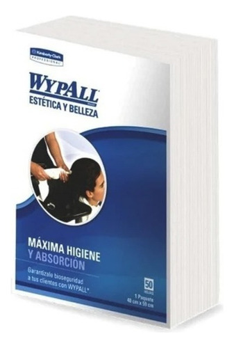 Kit Wypall Toallas Descartables X50un + Capas Semidesc X12un
