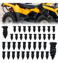 Comprar 41 Piezas Dabeh De Clavos Y Tornillos De Goma Para Reparación De Neumáticos, Tapones De Autoservicio, Herramientas Para Pinchazos Rápidos De Automóviles, Motocicletas, Camiones Y Tractores