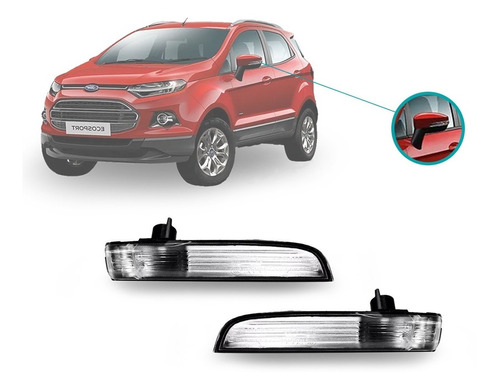 Par Pisca Retrovisor Ecosport 2013 2014 2015 2016 2017