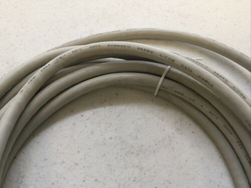 Lcom Awm 2464 Vw-1 80c 300v E119932-i 26awg Data Cable L Bbt