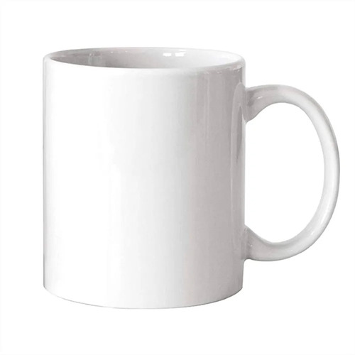 Taza De Ceramica Blanca Mug Jarro 310 Ml Grupo Dos 