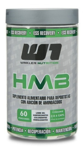 Hmb Pro 180 Cápsulas Winkler Nutrition