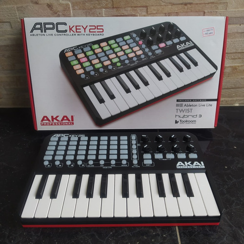 Teclado Controlador Akai Apc Key25 Midi Usb Nuevo