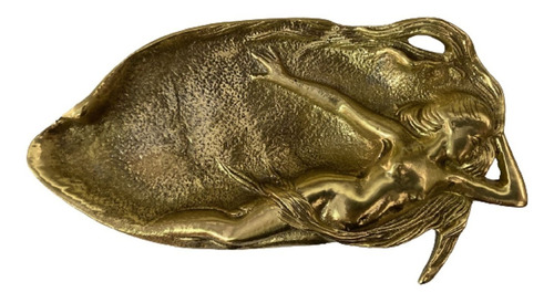 Saboneteira Em Bronze Artesanal Maravilhosa Decoração Banho