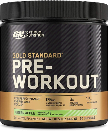 Pre Workout Optimum Nutrition Pre Entreno 300 Gr Todo Sabor