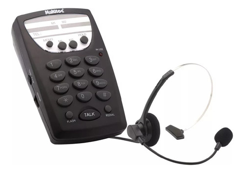 Fone Operador Headset Telemarketing Muhs30 - Multitoc