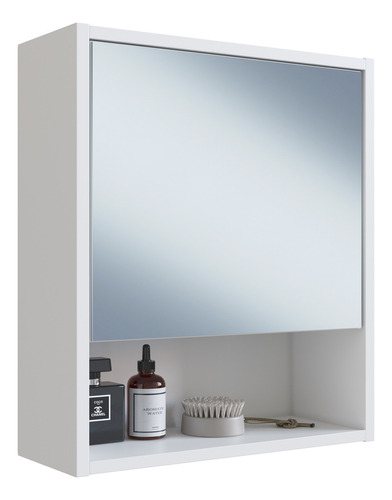 Botiquín Gabinete Para Baño Con Espejo LG Mueble Blanco