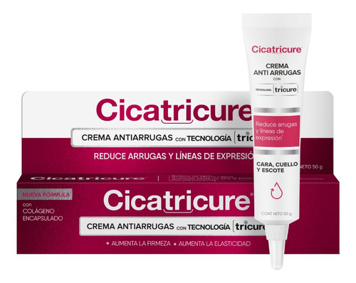 Cicatricure Crema Facial Antiedad Con Colágeno 50 G