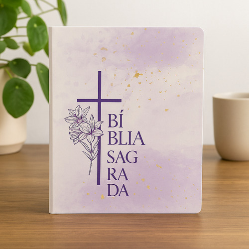 Bíblia Sagrada Tamanho Jumbo E Letras Jumbo Com Harpa Avivada E Textos Coloridos