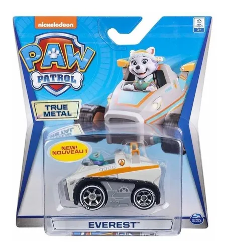 Carrito Paw Patrol Everest De True Metal 7 Cm Paw Patroller