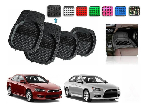 Tapetes 4pz Charola 3d Color Mitsubishi Lancer 2009 A 2016