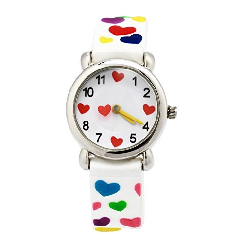 Reloj De La Historieta 3d Para Niños Pequeños Kid Niño Niña,